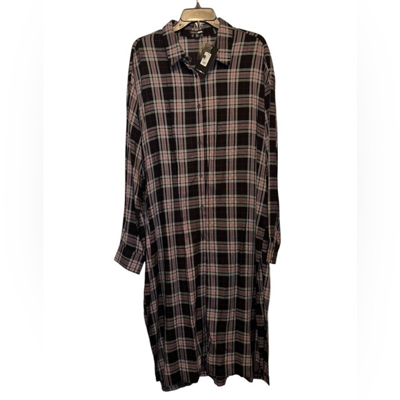 Fashion Nova give me everything plaid tunic - Picture 2 of 8